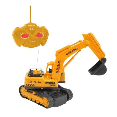 CARRINHO DE CONTROLE REMOTO RETROESCAVADEIRA MEGA TRUCKS
