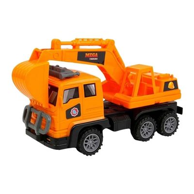 CARRINHO DE CONTROLE REMOTO MEGA TRUCK CONSTRUCAO SORTIDO - POLIBRINQ