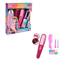 KIT BELEZA MAKE INFANTIL MECHAS COLORIDAS - POLIBRINQ