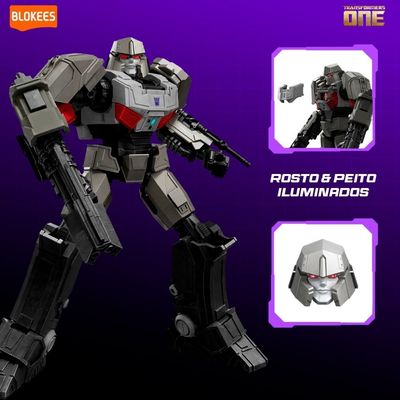 BONECO ARTICULADO DE MONTAR TRANSFORMERS ONE MEGATRON - POLIBRINQ
