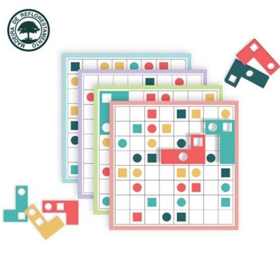 BRINQUEDO EDUCATIVO MADEIRA FORMAS 6 DESAFIOS - POLIBRINQ