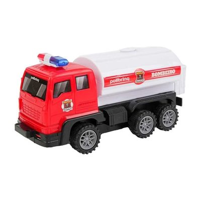 CARRINHO DE CONTROLE REMOTO MEGA TRUCK BOMBEIRO SORTIDO - POLIBRINQ