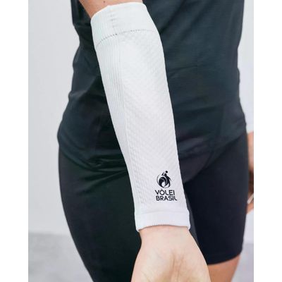 Protetor De Antebraço Branco Gg Voley Brasil Knit 3D