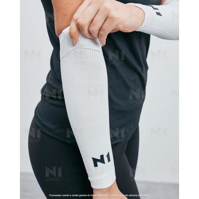 Protetor De Antebraço Branco M Voley Brasil Knit 3D