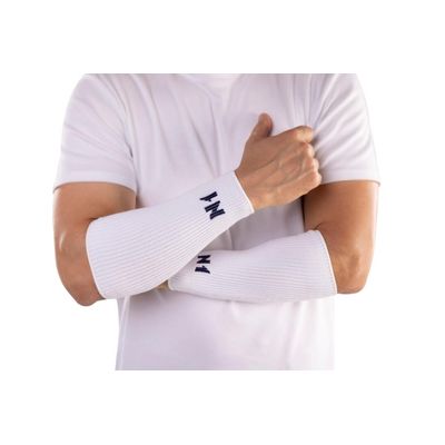 Protetor De Antebraço Slide Branco M Proteção Impacto
