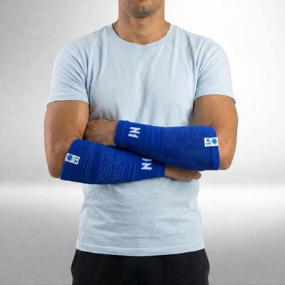 Protetor De Antebraço Azul G Licenciado Cruzeiro Alta