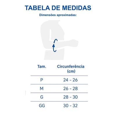 Cotoveleira Training Preta M N1 Sport Knit 3D Estabilização
