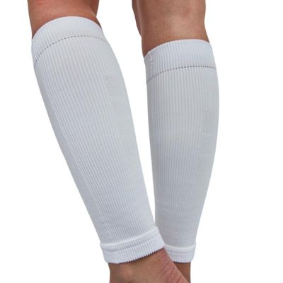 N1 Sport Protetor de Panturrilha Branca Spry Tamanho G KNIT