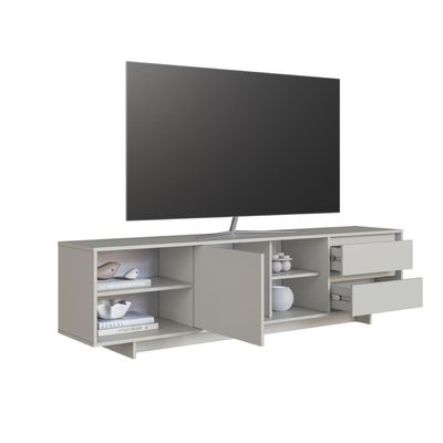 Rack para TV até 65 Polegadas 180cm com Nichos 2 gavetas Linea Arenas