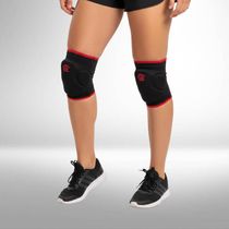 Joelheira Spry Preto G Flamengo Knit 3D Eva 15Mm Alta Proteç