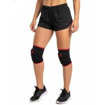 Joelheira Spry Preto G Flamengo Knit 3D Eva 15Mm Alta Proteç