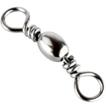 12 Giradores Simples para Pesca de Aço Inox Alligator Tamanho 4 Pescaria 2,53cm
