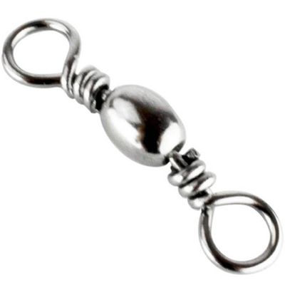 12 Giradores Simples para Pesca de Aço Inox Alligator Tamanho 4 Pescaria 2,53cm