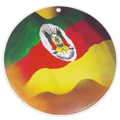 Cevador De Chimarrão Cevar Mate Vira Mate Plástico Bandeira Branco