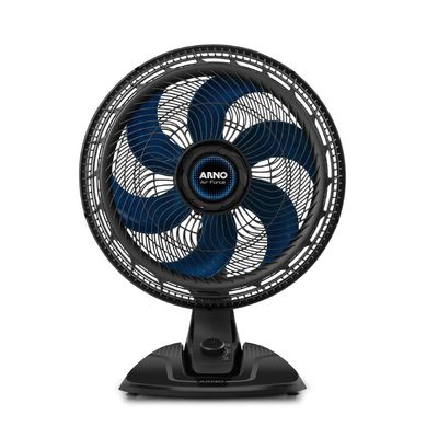 Ventilador de Mesa Arno Air Force VA46 40cm 140W 6 Pás Preto / 110