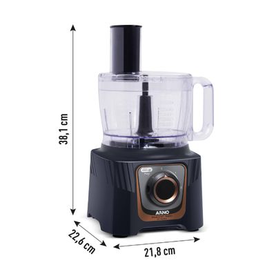 Multiprocessador Arno Multichef MP72 1000W 24 Funções Preto / 110