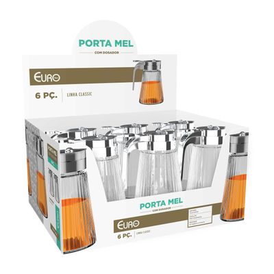 Porta Mel Euro Home VDR1174 Dosador 0,27 Inox
