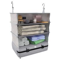 Organizador para Viagem Retangular Euro Home Cinza