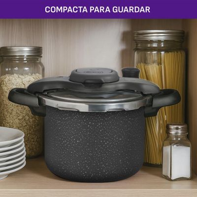 Panela de Pressão Rochedo Clipso 4,5 litros Stone Pro