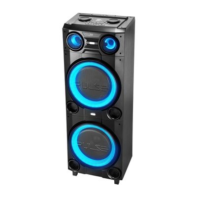 Torre de Som Pulse SP517 2500W RMS Bluetooth TWS LED Duplo Bivolt