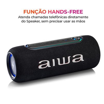 Caixa de Som Speaker Aiwa SP-05-LB Bluetooth 30W