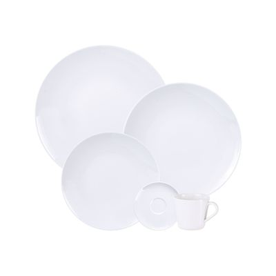 Aparelho de Jantar Tramontina Leonora 20 Peças Porcelana