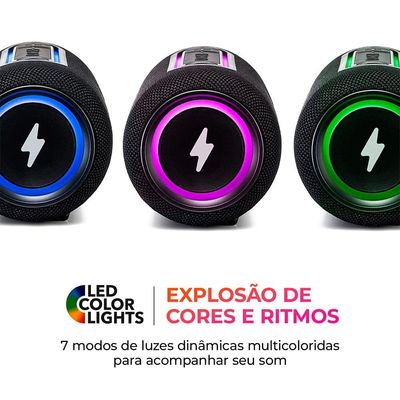 Caixa de Som Speaker Aiwa SP-05-LB Bluetooth 30W