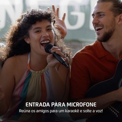 Caixa de Som Amplificada Mondial XSound CM-500-N 500W RMS