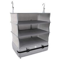 Organizador para Viagem Retangular Euro Home Cinza