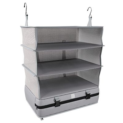 Organizador para Viagem Retangular Euro Home Cinza