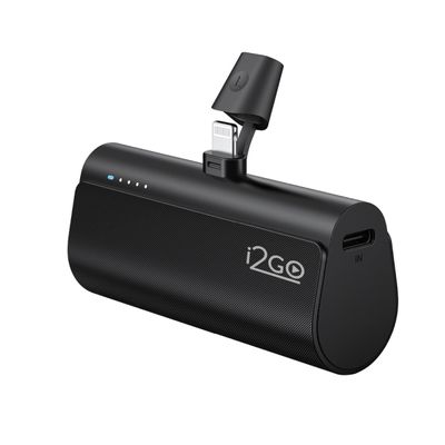 Power Bank i2GO PROBAT020 5000mAh Lightning Preto