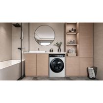 Lava e Seca Haier 12kg/7kg Inverter HWD120W Branca