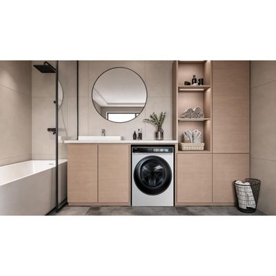 Lava e Seca Haier 12kg/7kg Inverter HWD120W Branca Branco / 220