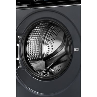 Lava e Seca Haier 12kg/7kg Inverter HWD120W Cinza Cinza / 220