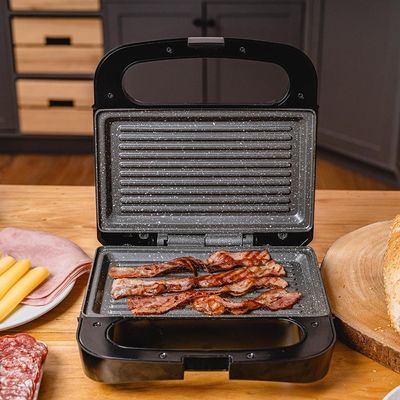 Sanduicheira Grill WAP WS750 750W Antiaderente Preto / 220