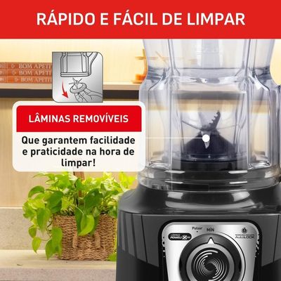 Liquidificador Arno Power Max XXL 2200W Preto / 110