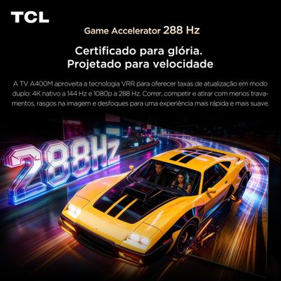 Smart TV TCL 85A400M 85 Polegadas QD-Mini