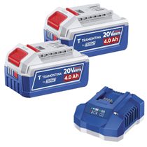 Kit 2 Baterias Tramontina 20V 4,0Ah + Carreg.