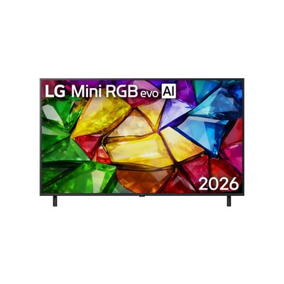 Smart TV 55" 4K LG 55MRGB85BSC QNED Mini Preto / Bivolt