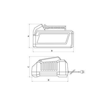 Kit 2 Baterias Tramontina 20V 5,0Ah + Carreg.