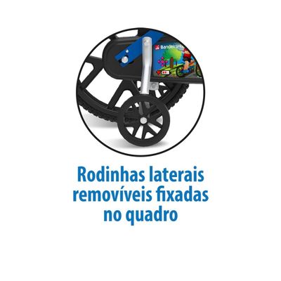 Bicicleta Infantil Bandeirantes Power Game Aro 14