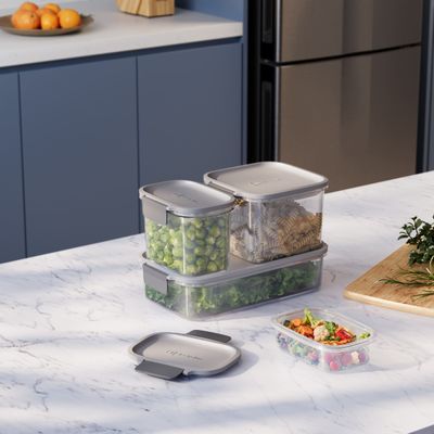 Kit Potes Herméticos Electrolux 4 Peças