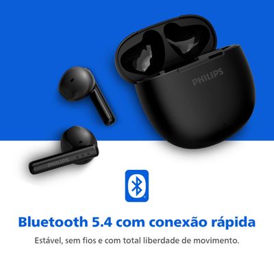 Fone de Ouvido Philips TAT1139BK/00 Preto