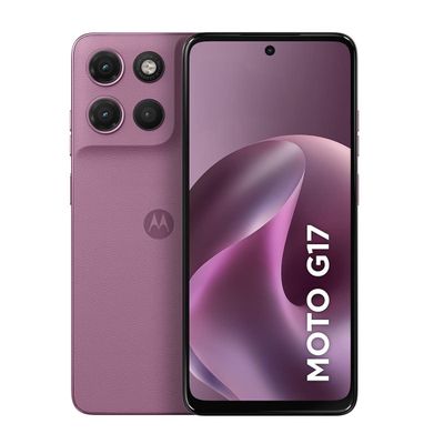 Smartphone Motorola G17 Tela 6,7” 256GB 4G Câmera 50MP Bordeaux