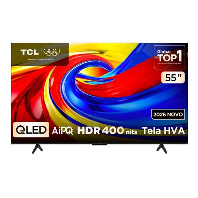Smart TV 55 4K QLED TCL 55P7L Google TV
