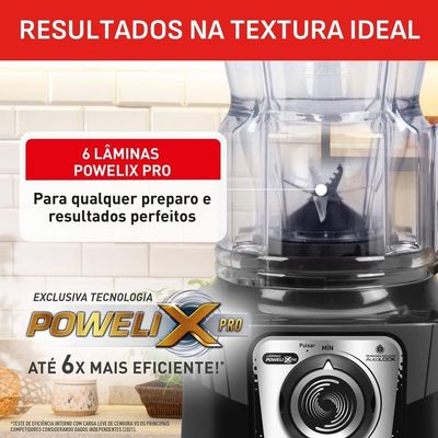 Liquidificador Arno Power Max XXL 2200W Preto / 220
