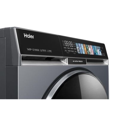 Lava e Seca Haier 14kg/8kg Inverter Cinza Cinza / 220