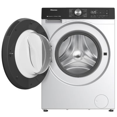 Lava e Seca Hisense 12kg/8kg WD3S12 Connect Wi-Fi Inverter Branca Branco / 110