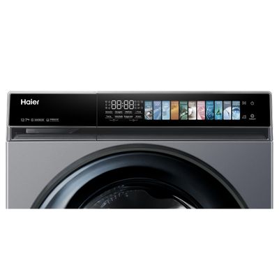 Lava e Seca Haier 12kg/7kg Inverter Cinza Cinza / 110