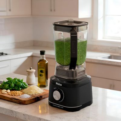 Liquidificador Philco PLQ14A 1300W 2,7L Preto / 110